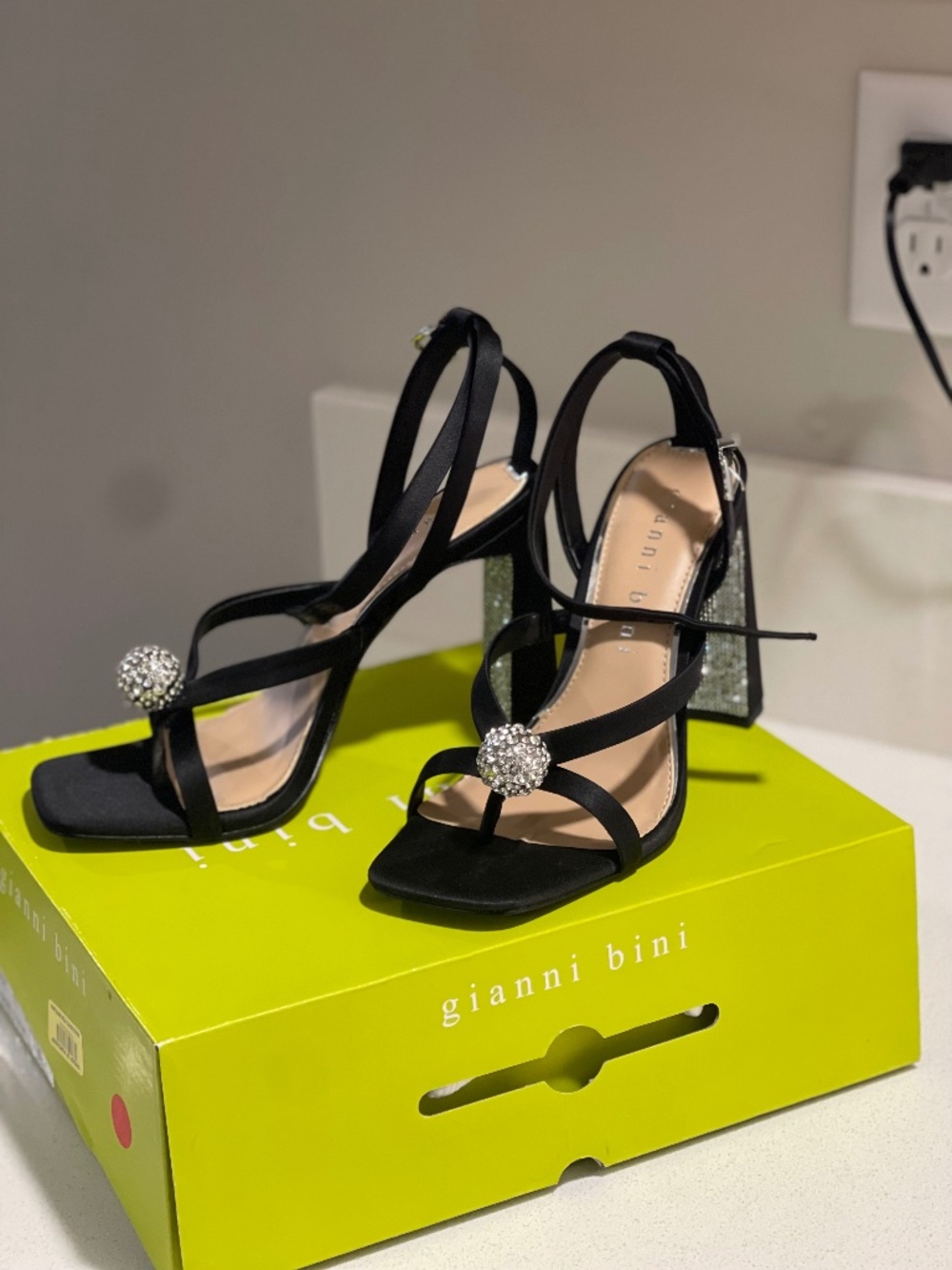 Sparkly Wedding Shoe